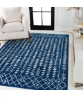 Jonathan Y MOROCCAN HYPE Blue MOH210D 5ft.3in. X 7ft.7in. Rect. Rug