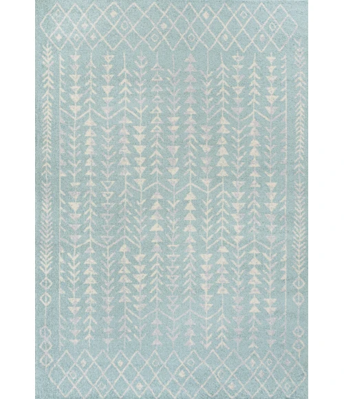 Jonathan Y MOROCCAN HYPE Blue MOH210E 5ft.3in. X 7ft.7in. Rect. Rug