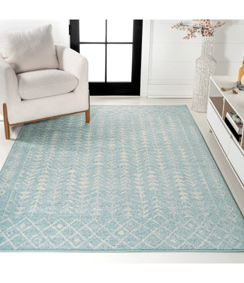 Jonathan Y MOROCCAN HYPE Blue MOH210E 5ft.3in. X 7ft.7in. Rect. Rug