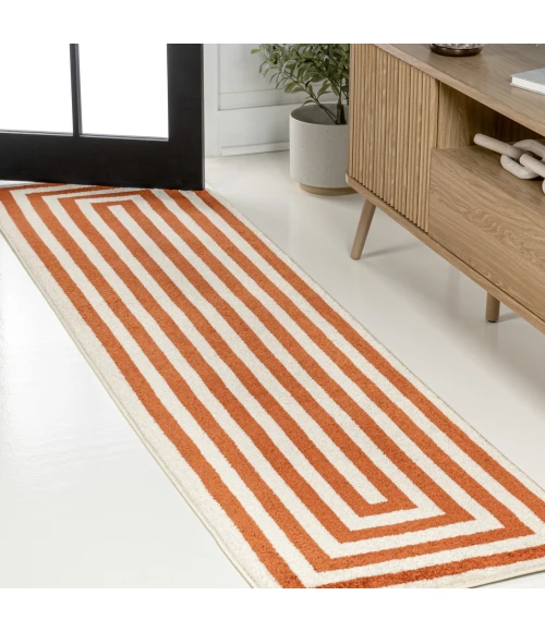 Jonathan Y MOROCCAN HYPE Red MOH211B 2ft.-2in. X 8ft. Rect. Rug