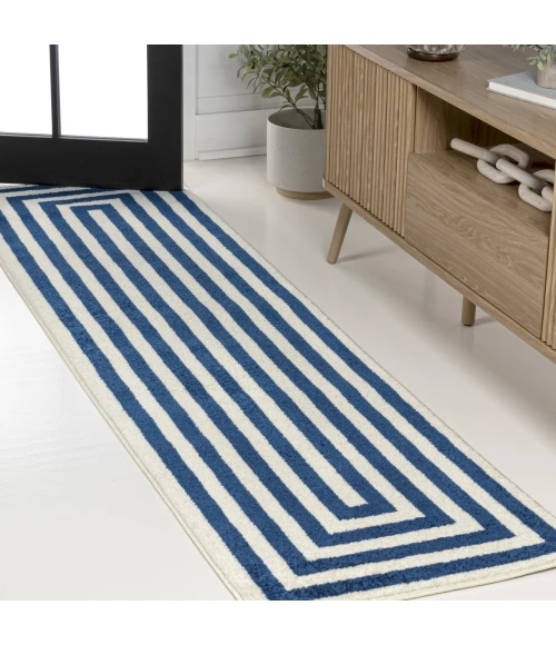 Jonathan Y MOROCCAN HYPE Blue MOH211D 2ft.-2in. X 8ft. Rect. Rug
