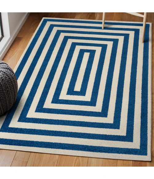 Jonathan Y MOROCCAN HYPE Blue MOH211D 3ft. X 5ft. Rect. Rug