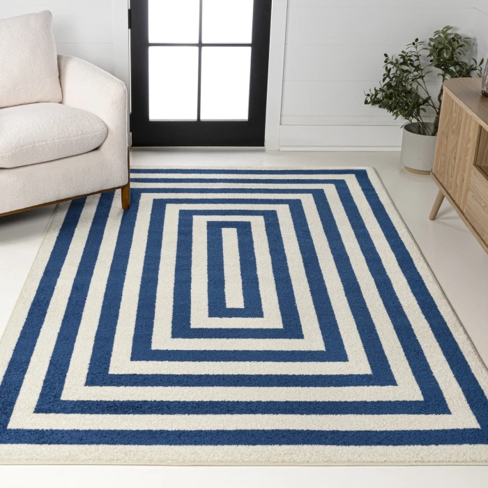 Jonathan Y MOROCCAN HYPE Blue MOH211D 3ft. X 5ft. Rect. Rug