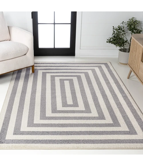 Jonathan Y MOROCCAN HYPE Gray MOH211E 5ft.3in. X 7ft.7in. Rect. Rug
