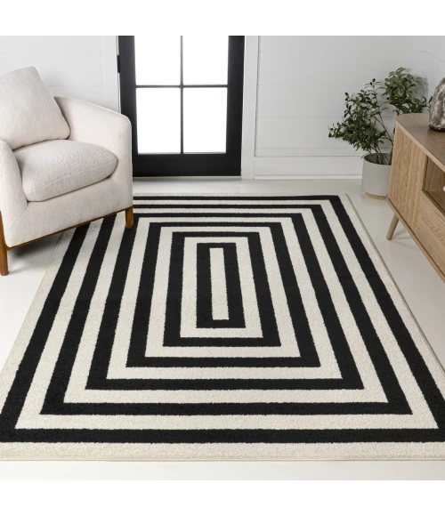 Jonathan Y MOROCCAN HYPE Black MOH211F 3ft. X 5ft. Rect. Rug