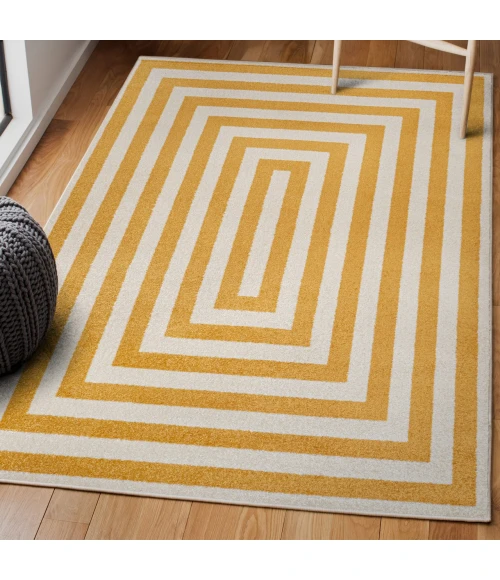 Jonathan Y MOROCCAN HYPE Yellow MOH211G 4ft. X 6ft. Rect. Rug