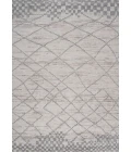 Asilah Moroccan Modern Diamond Light Gray 8 ft. x 10 ft. Area Rug
