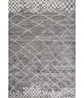 Asilah Moroccan Modern Diamond Gray 5 ft. x 8 ft. Area Rug