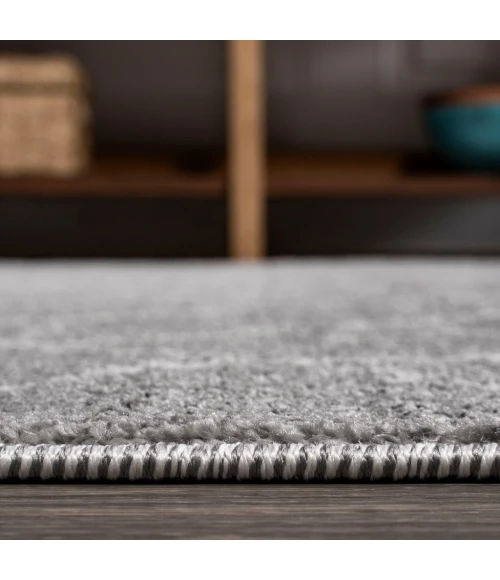 Asilah Moroccan Modern Diamond Gray 2 ft. x 10 ft. Runner Rug