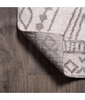 Rih Moroccan Style Diamond Ivory/Gray 2 ft. x 10 ft. Runner Rug