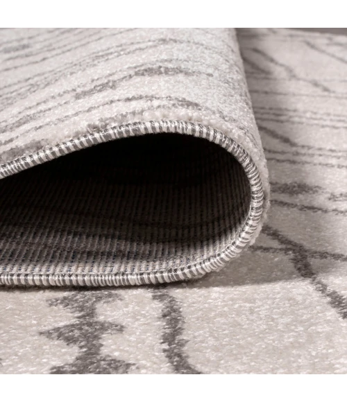 Rih Moroccan Style Diamond Ivory/Gray 2 ft. x 10 ft. Runner Rug