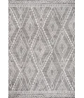 Rih Moroccan Style Diamond Gray/Ivory 8 ft. x 10 ft. Area Rug