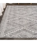 Rih Moroccan Style Diamond Gray/Ivory 8 ft. x 10 ft. Area Rug