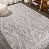 Jonathany Moroccan Hype MOH306B Gray/Ivory Area Rug 3 ft. X 4 ft. 9 in. Rectangle
