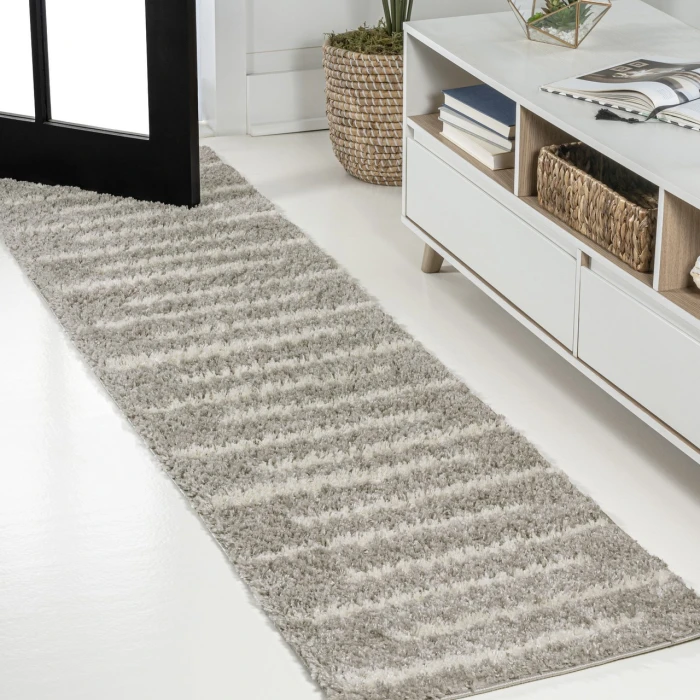 Jonathan Y MOROCCAN HYPE Gray MOH402B 2ft. X 10ft. Rect. Rug