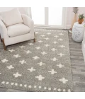 Jonathan Y MOROCCAN HYPE Gray MOH403B 3ft. X 5ft. Rect. Rug