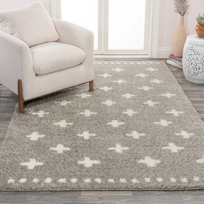 Jonathan Y MOROCCAN HYPE Gray MOH403B 3ft. X 5ft. Rect. Rug
