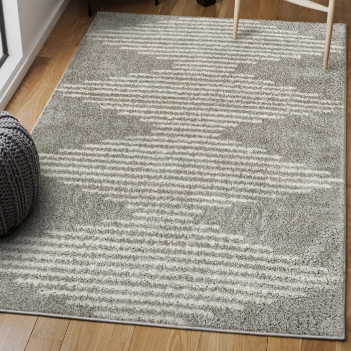 Jonathan Y MOROCCAN HYPE Gray MOH408B 3ft. X 5ft. Rect. Rug