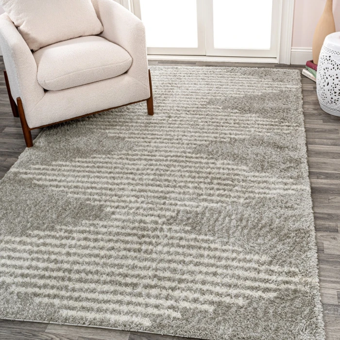 Jonathan Y MOROCCAN HYPE Gray MOH408B 3ft. X 5ft. Rect. Rug