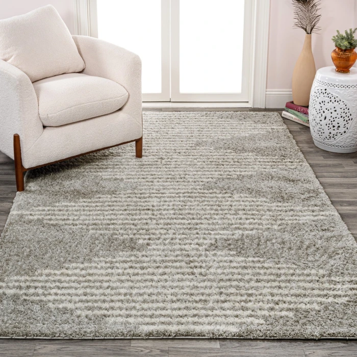 Jonathan Y MOROCCAN HYPE Gray MOH408B 3ft. X 5ft. Rect. Rug