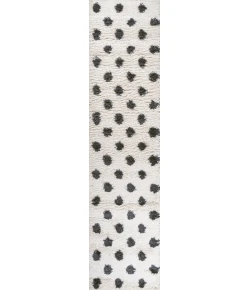 Jonathany Moroccan Hype MOH411A White/Gray Area Rug 2 ft. X 10 ft. Runner
