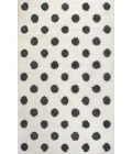 Pere Modern Charcoal Dot Shag White/Gray 4 ft. x 6 ft. Area Rug
