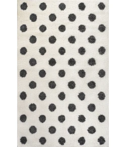 Jonathany Moroccan Hype MOH411A White/Gray Area Rug 5 ft. 1 in. X 8 ft. Rectangle