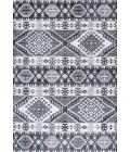 Sura Modern Kilim Geometric Gray/Anthracite 8 ft. x 10 ft. Area Rug