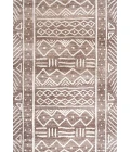 Amanar Tribal Geometric Brown/Ivory 8 ft. x 10 ft. Area Rug