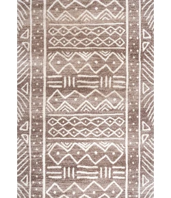 Jonathany Moroccan Hype MOH503A Brown/Ivory Area Rug 7 ft. 8 in. X 10 ft. Rectangle