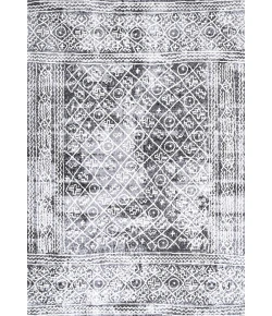 Jonathany Moroccan Hype MOH505A Ivory/Black Area Rug 7 ft. 8 in. X 10 ft. Rectangle