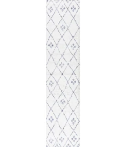 Jonathany Moroccan Hype MOH507A Ivory/Light Gray Area Rug 2 ft. X 8 ft. Runner