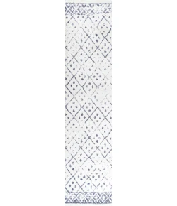 Jonathany Moroccan Hype MOH508A Ivory/Gray Area Rug 2 ft. X 8 ft. Runner
