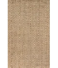 Hira Hand Woven Diamond Chunky Jute Natural  3 ft. x 5 ft. Area Rug