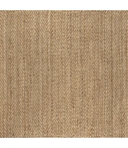 Jonathan Y NATURAL FIBER Brown NFR101A 5ft. Square Rug