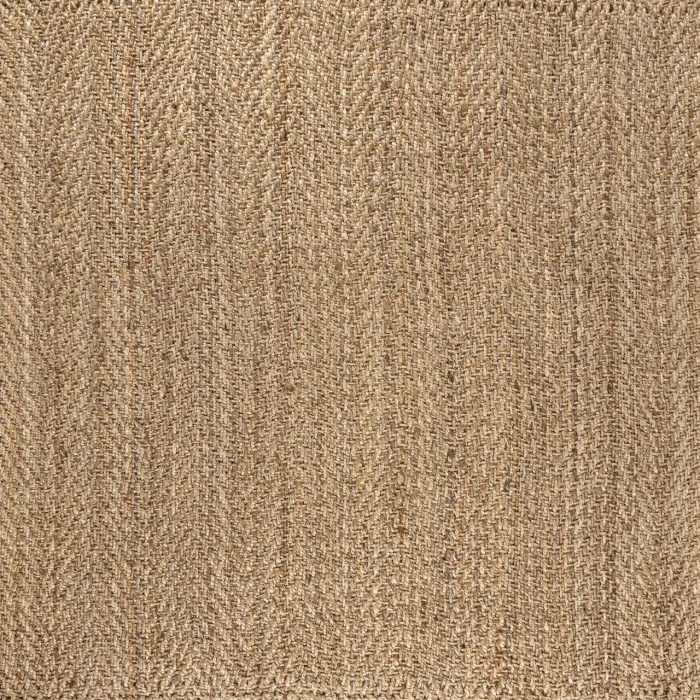 Jonathan Y NATURAL FIBER Brown NFR102A 6ft. Square Rug