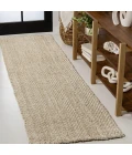 Jonathan Y NATURAL FIBER Ivory NFR102B 2ft.-2in. X 8ft. Rect. Rug