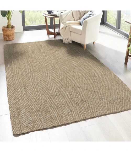 Jonathan Y NATURAL FIBER Ivory NFR101B 4ft. X 6ft. Rect. Rug