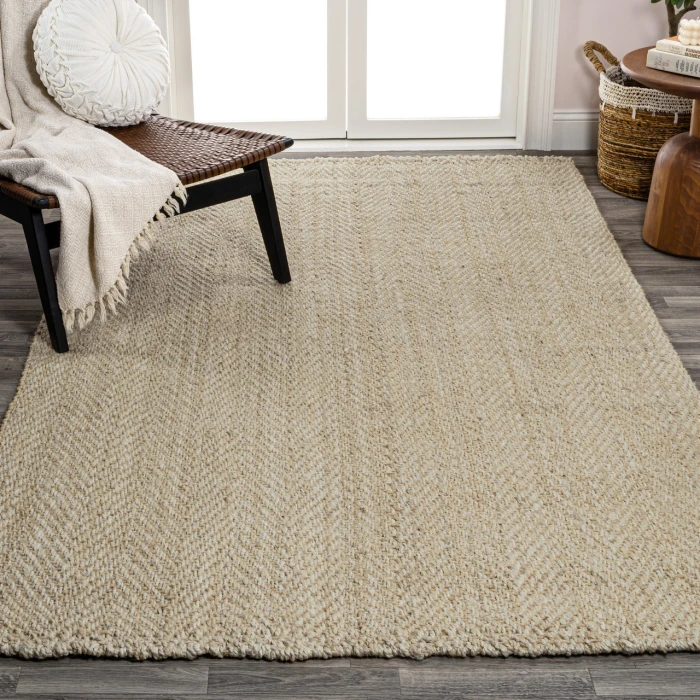 Jonathan Y NATURAL FIBER Ivory NFR101B 3ft. X 5ft. Rect. Rug