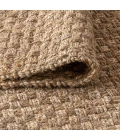 Estera Hand Woven Boucle Chunky Jute Natural 2 ft. x 8 ft. Runner Rug