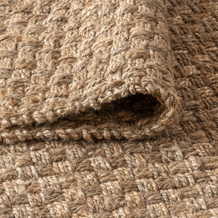 Jonathan Y NATURAL FIBER Ivory NFR103A 6ft. Square Rug
