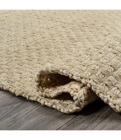 Jonathan Y NATURAL FIBER Ivory NFR102B 4ft. X 6ft. Rect. Rug