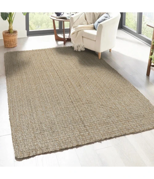 Jonathan Y NATURAL FIBER Ivory NFR102B 4ft. X 6ft. Rect. Rug