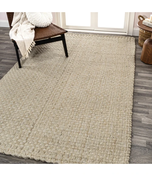 Jonathan Y NATURAL FIBER Ivory NFR102B 4ft. X 6ft. Rect. Rug