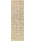 Jonathan Y NATURAL FIBER Ivory NFR103A 2ft.-2in. X 12ft. Rect. Rug