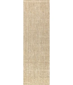 Jonathan Y NATURAL FIBER Ivory NFR103A 2ft.-2in. X 12ft. Rect. Rug