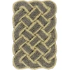 Jonathan Y NATURAL FIBER Blue NRF100D 18in. X 30in. Rect. Rug