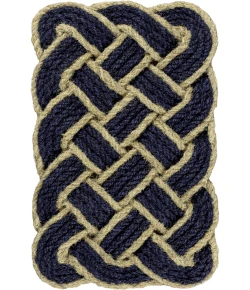 Jonathan Y NATURAL FIBER Red NRF100E 18in. X 30in. Rect. Rug