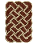 Jonathan Y NATURAL FIBER Black SHP100A 18in. X 30in. Rect. Rug
