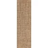 Jonathan Y NATURAL FIBER Brown NRF102A 2ft. X 10ft. Rect. Rug